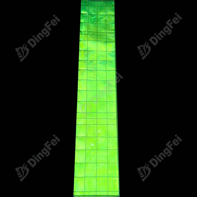 Green Reflective Picket Pockets For PVC Picket - 